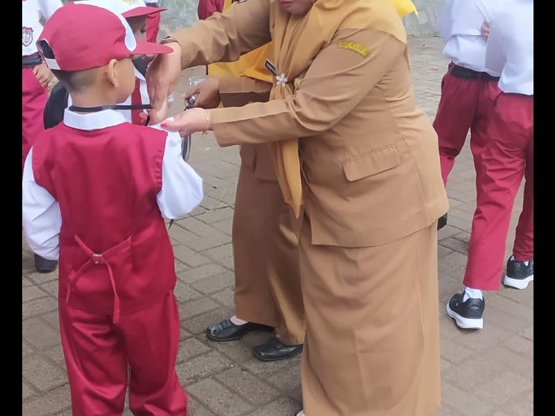 Kegiatan MPLS siswa kelas 1